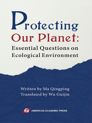 cover image of Protecting Our Planet